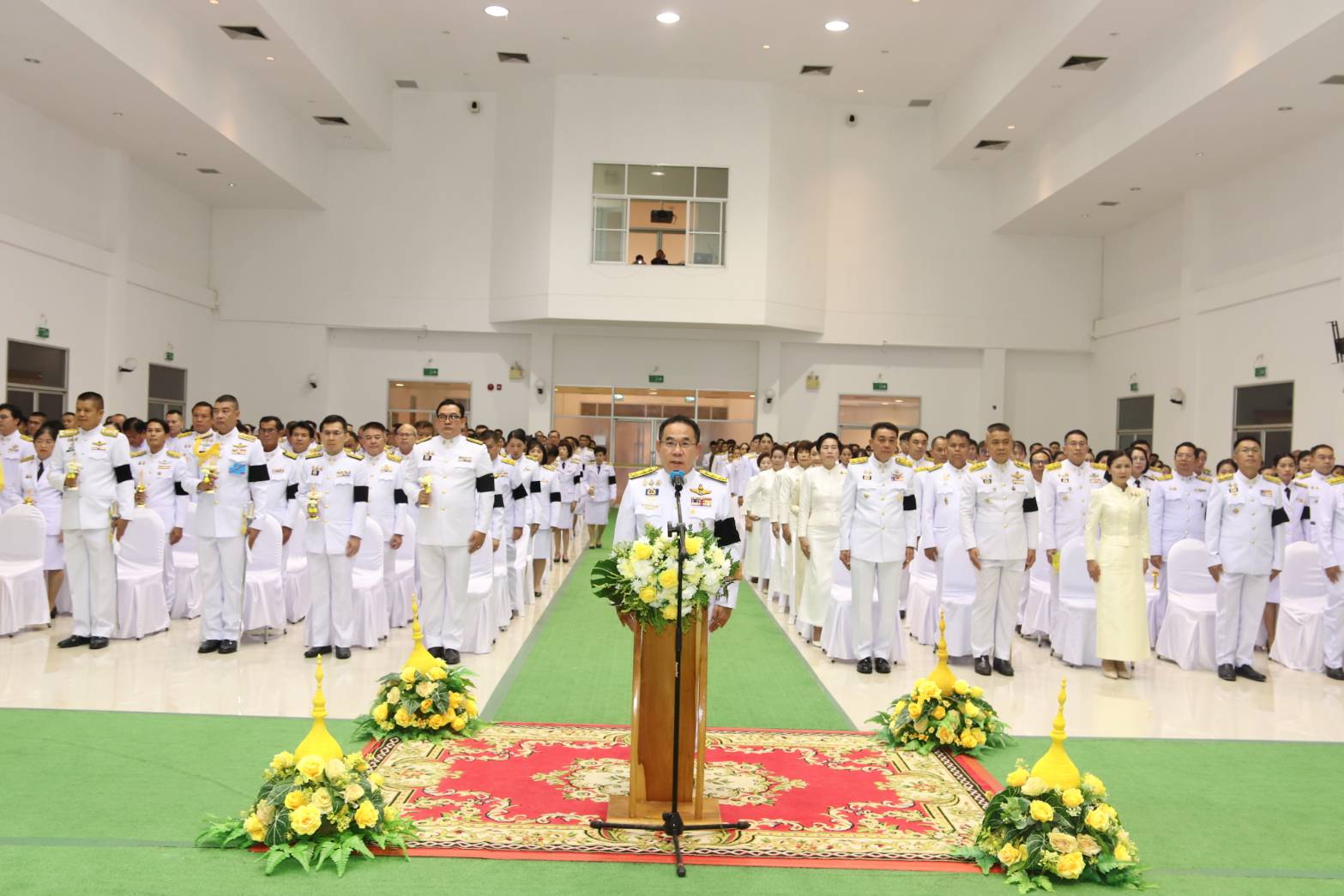 title - พิธีถวายเครื่องราชสักการะและวางพานพุ่ม และพิธีจุดเทียนชัยมงคล เนื่องในโอกาสวันเฉลิมพระชนมพรรษาพระบาทสมเด็จพระเจ้าอยู่หัว